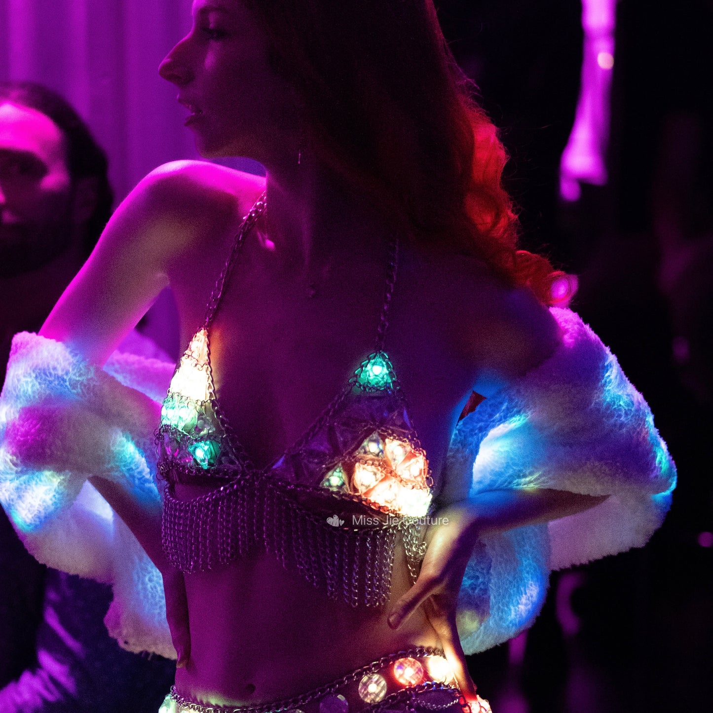 LED Bailee chain Bra