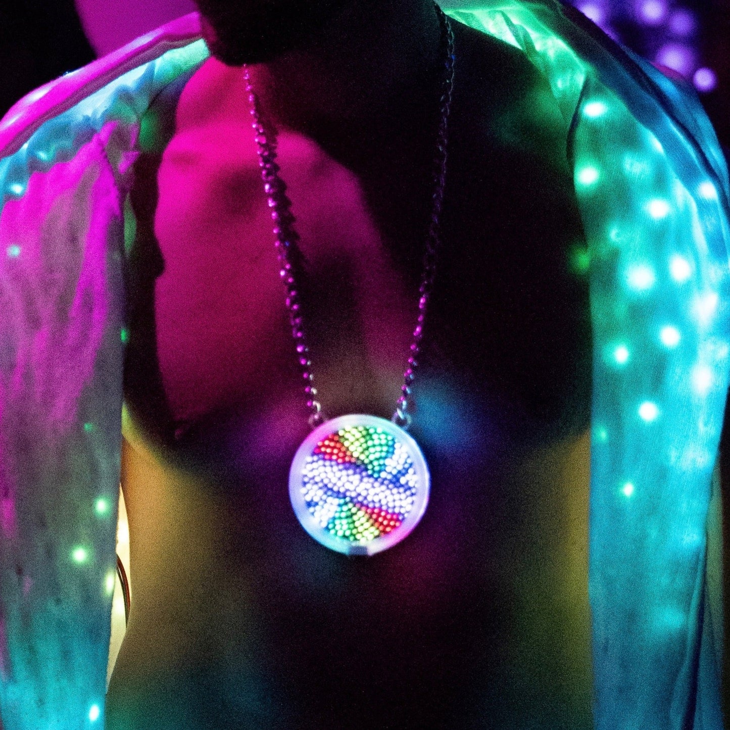 Pendant infinity mirror