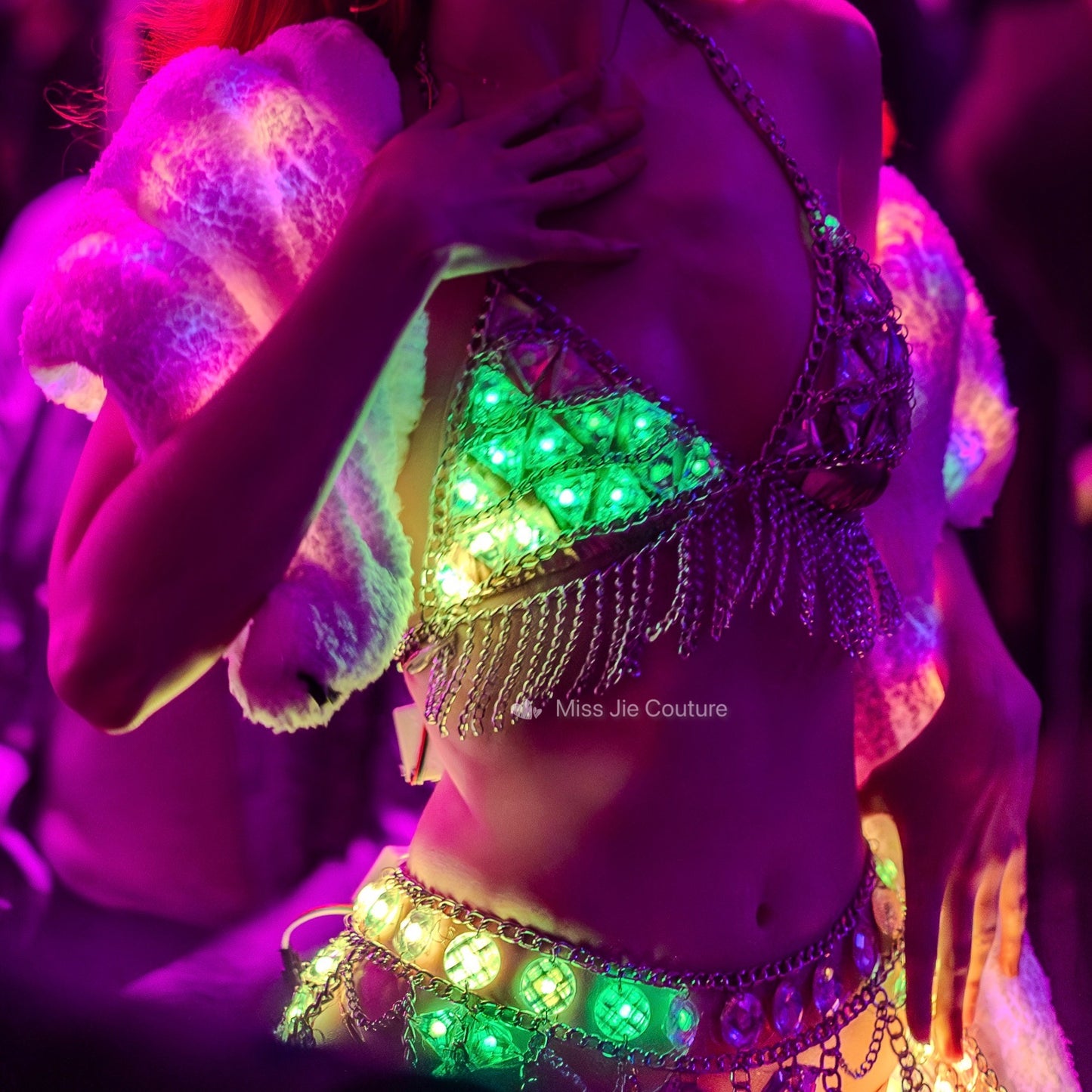 LED Bailee chain Bra