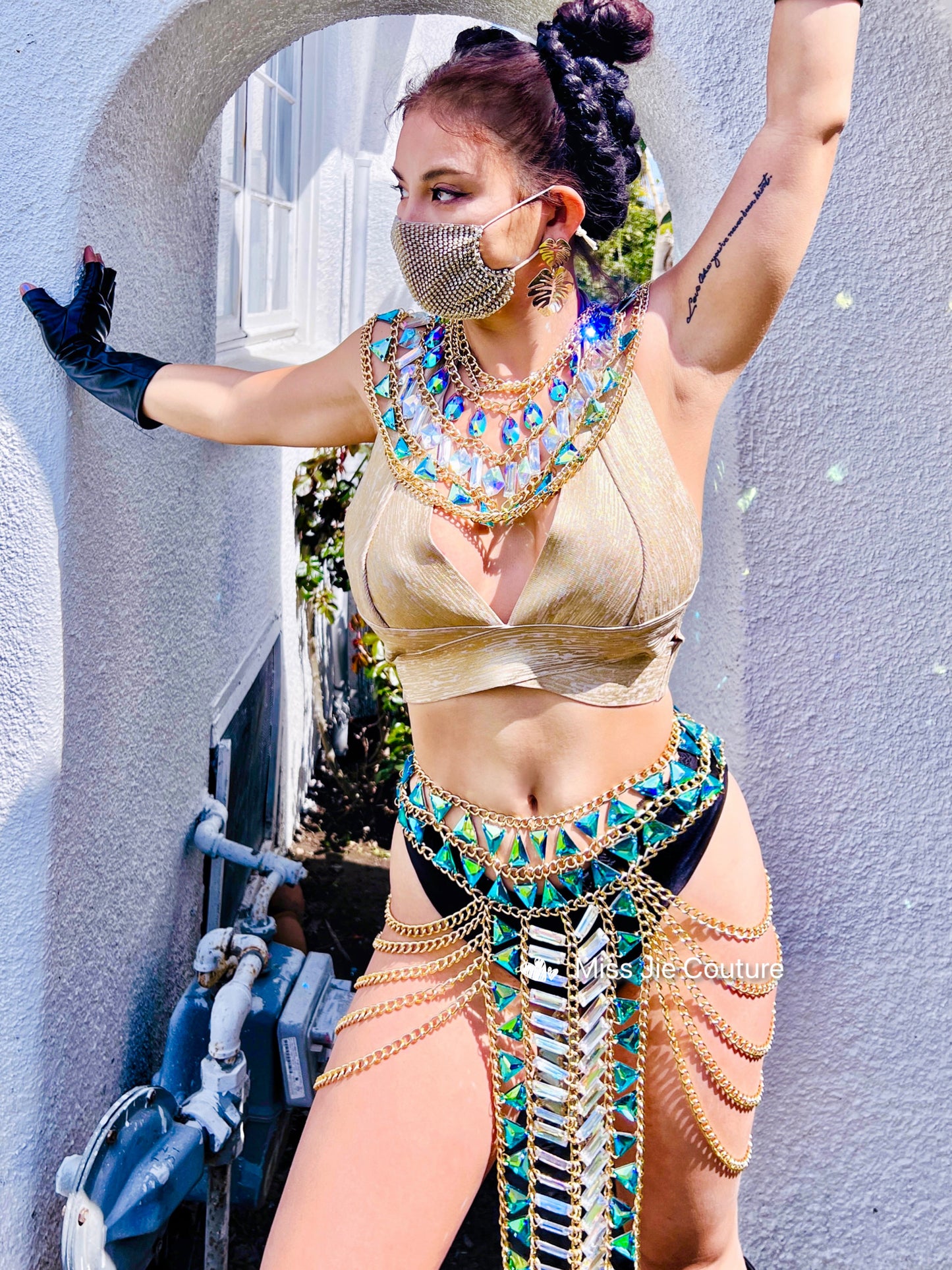 Khepri Goddess Chain Skirt