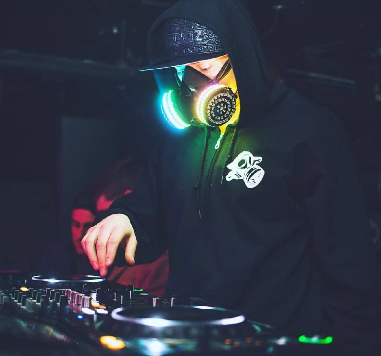 LED Mask with Side Lights