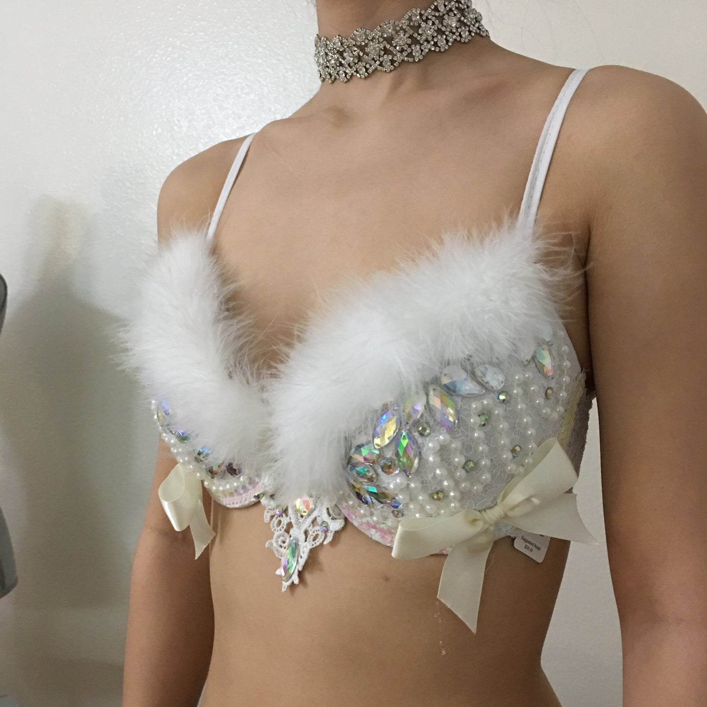 white rabbit rave bra