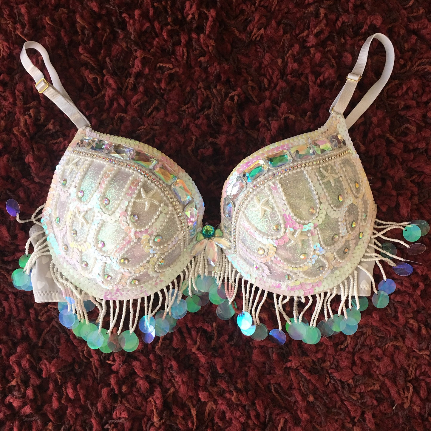SALE! Mermaid Rave bra 34C push up