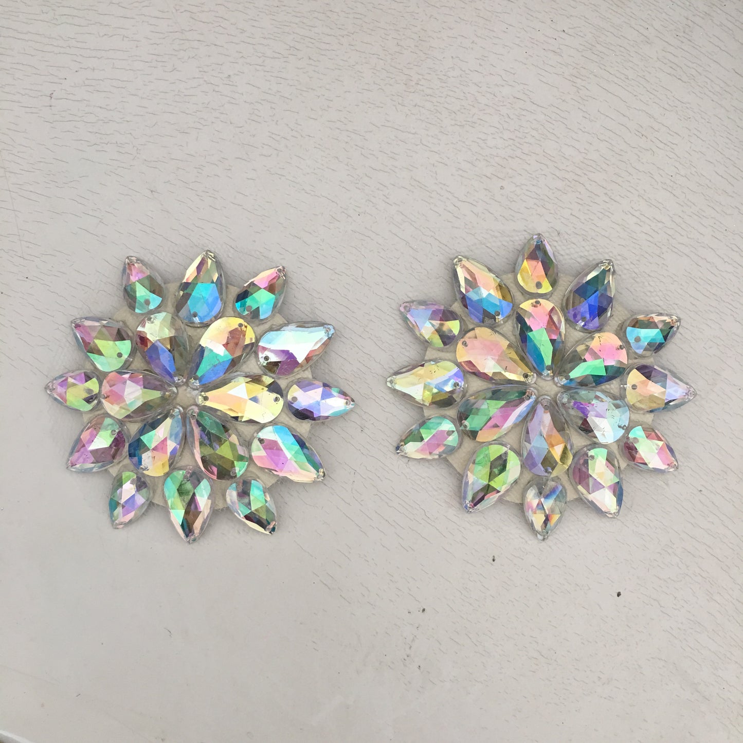 Snow flake diamond pasties