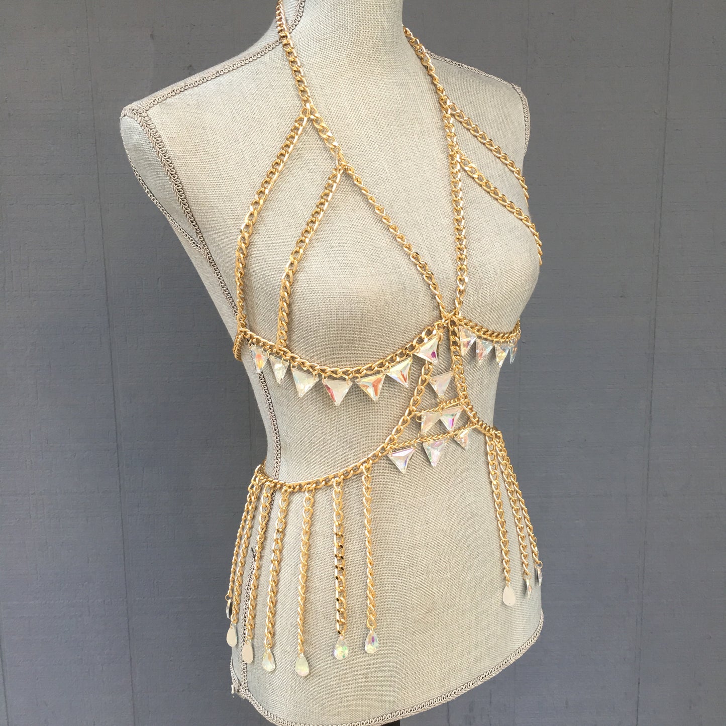 Clementine Gold Chain Body Jewelry