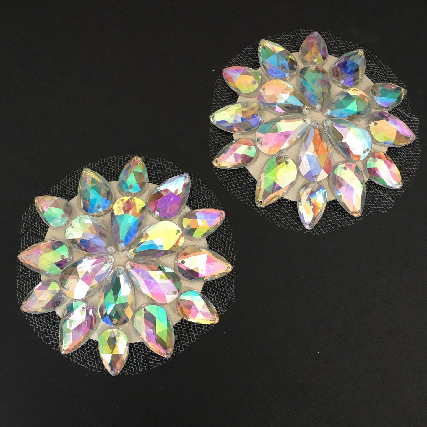 Snow flake diamond pasties