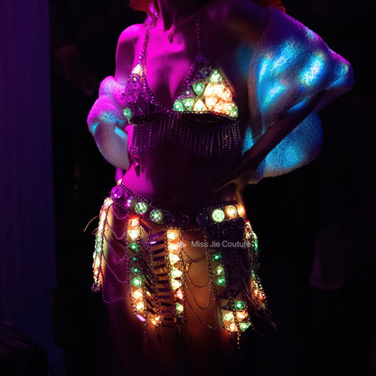 LED Becca Chain Skirt