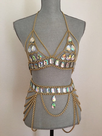 Mia Gold Festival Chain Belt