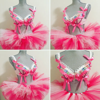Sleeping beauty rave bra and tutu