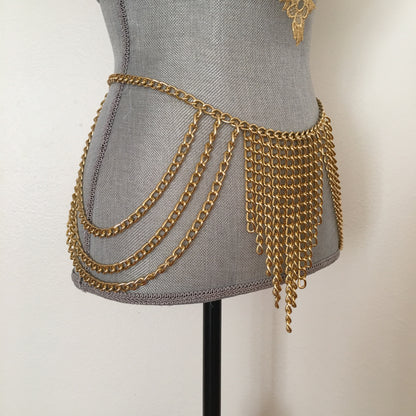 Lily chain belt - version 1