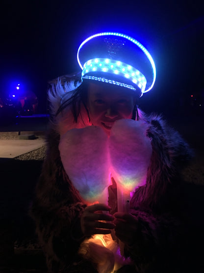 LED Festival Captain Hat