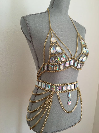 Mia Gold Festival Chain Belt