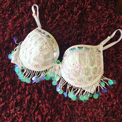 SALE! Mermaid Rave bra 34C push up