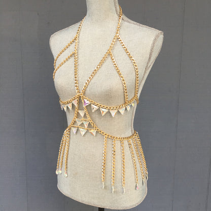 Clementine Gold Chain Body Jewelry