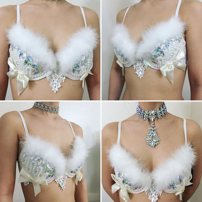 white rabbit rave bra