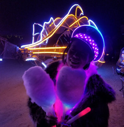LED Festival Captain Hat
