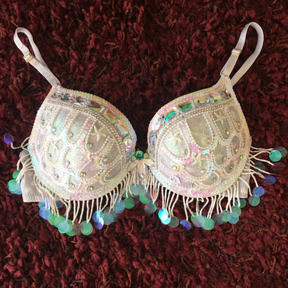 SALE! Mermaid Rave bra 34C push up
