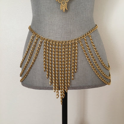 Lily chain belt - version 1