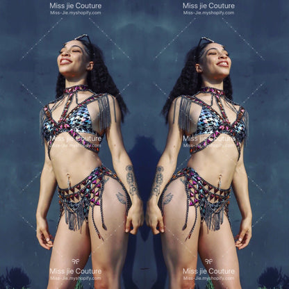 Raja Garter Style Chain Bottom