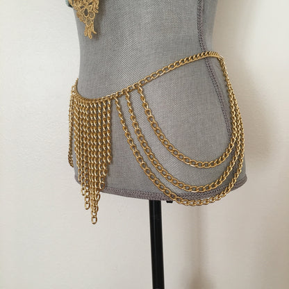 Lily chain belt - version 1