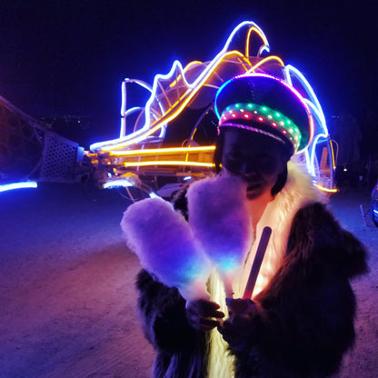 LED Festival Captain Hat