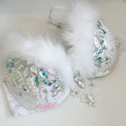 white rabbit rave bra