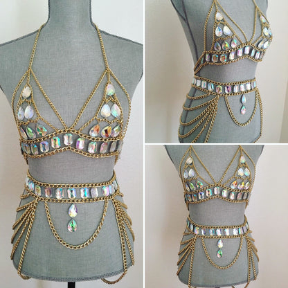 Mia Gold Festival Chain Belt