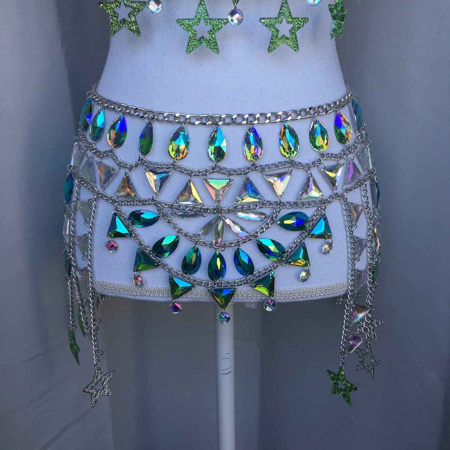 ALIEN  LEVEL UP -Chain Skirt- Limited Edition