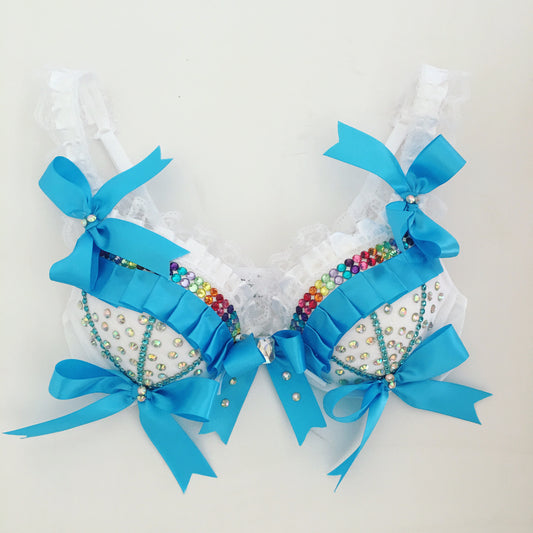 Cinderella rave bra and tutu available for custom order